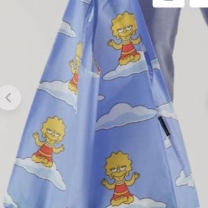 NIB BAGGU Lisa Simpson Shopping Tote